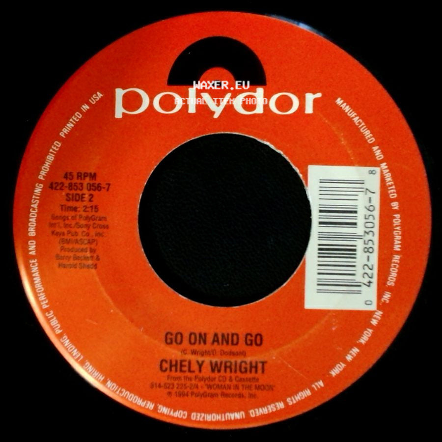 Chely Wright - He's A Good Ole Boy / Go On And Go side B