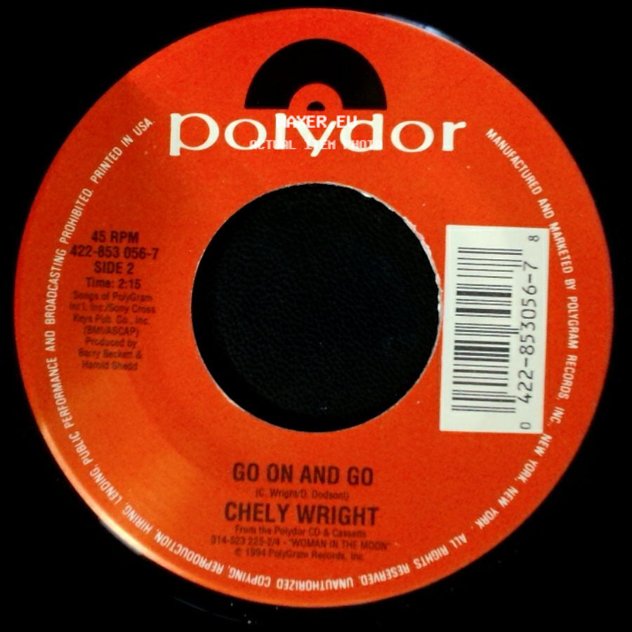 Chely Wright - He's A Good Ole Boy / Go On And Go side B