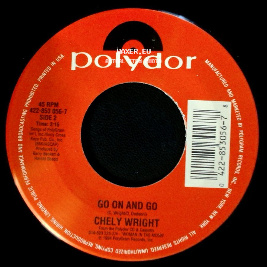 Chely Wright - He's A Good Ole Boy / Go On And Go side B