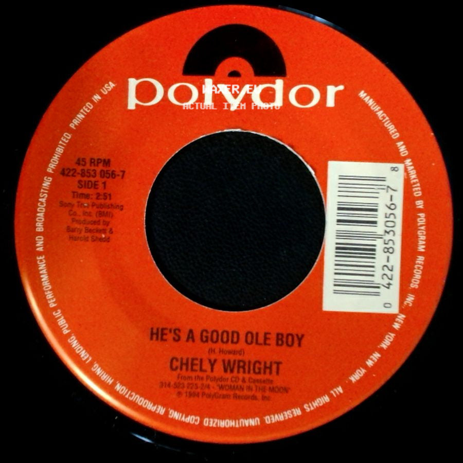 Chely Wright - He's A Good Ole Boy / Go On And Go side A