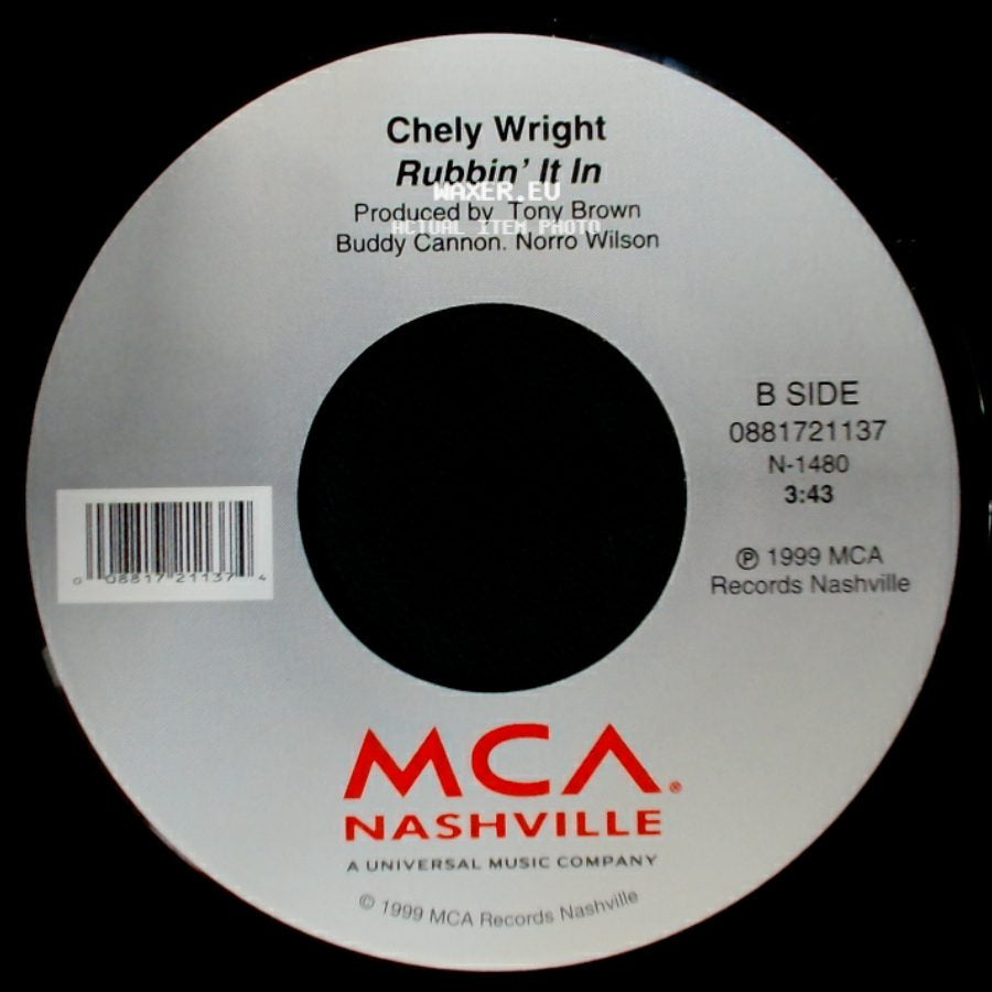 Chely Wright - It Was / Rubbin' It In side B