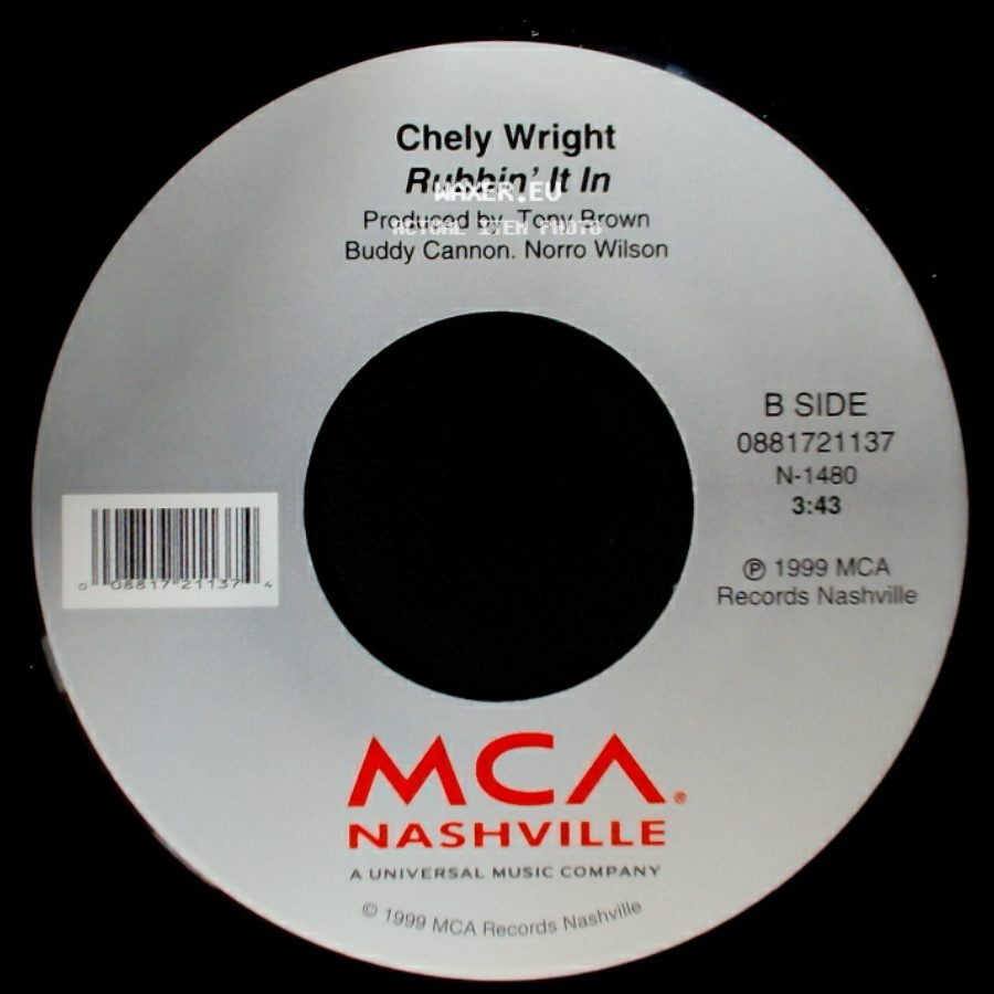Chely Wright - It Was / Rubbin' It In side B