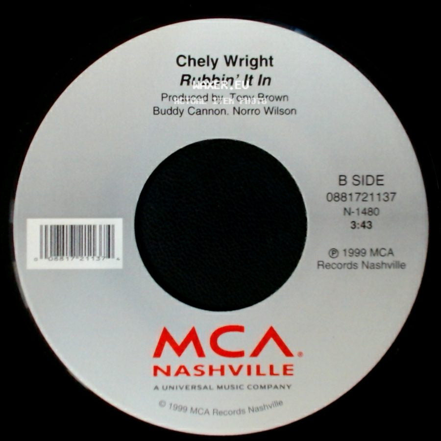 Chely Wright - It Was / Rubbin' It In side B