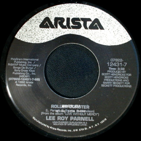 Lee Roy Parnell - What Kind Of Fool Do You Think I Am / Roller Coaster side B