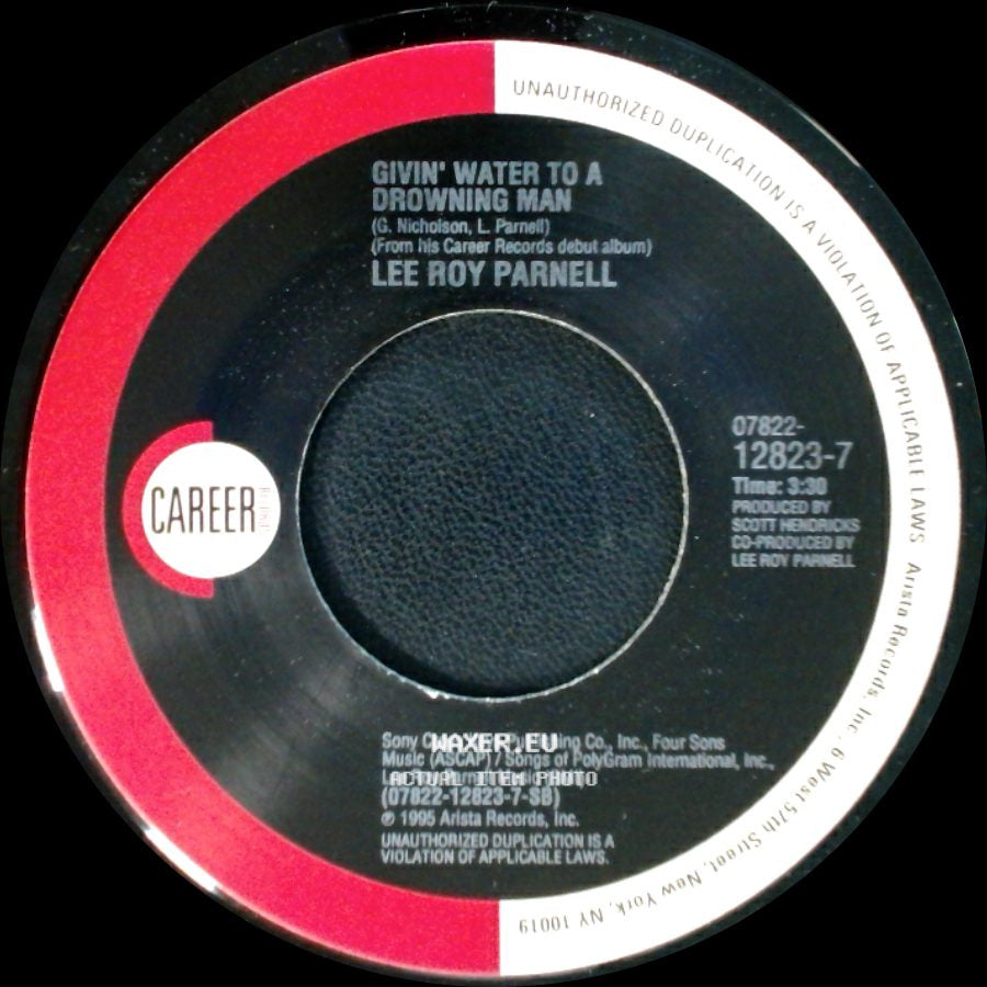 Lee Roy Parnell - A Little Bit Of You / Givin' Water To A Drowning Man side B