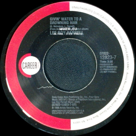 Lee Roy Parnell - Givin' Water To A Drowning Man / A Little Bit Of You side A