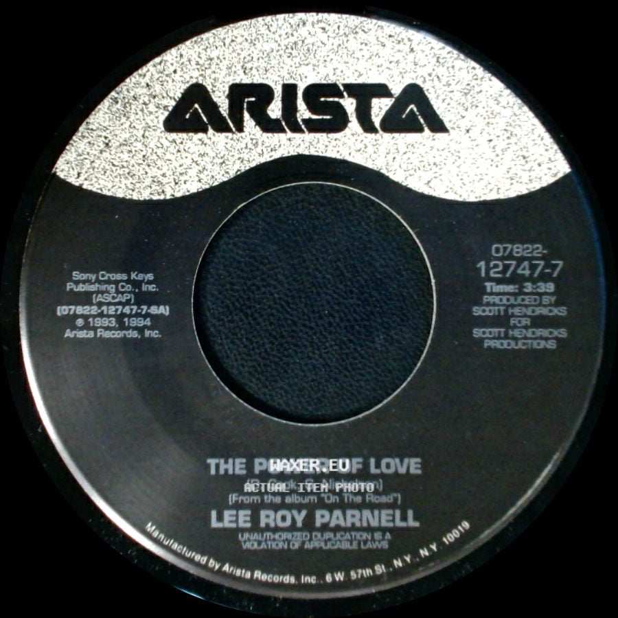 Lee Roy Parnell - Straight And Narrow / The Power Of Love side B