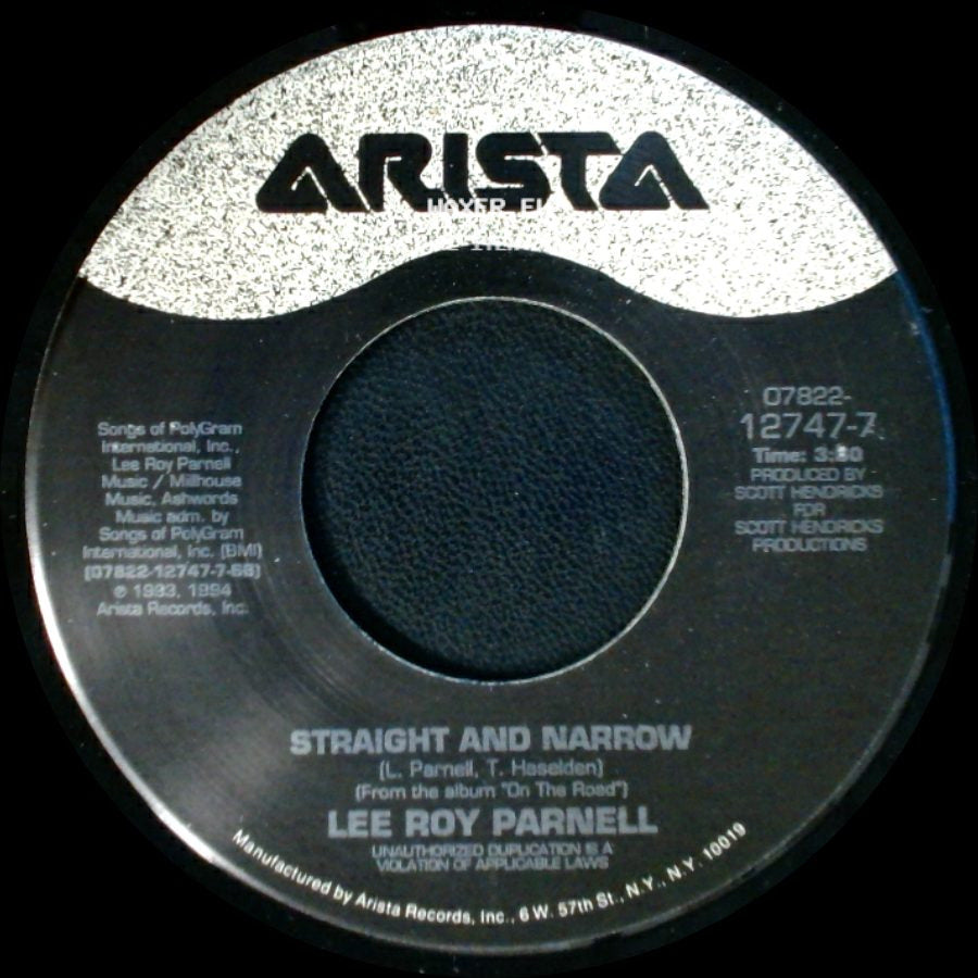Lee Roy Parnell - Straight And Narrow / The Power Of Love side A
