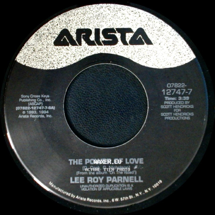Lee Roy Parnell - Straight And Narrow / The Power Of Love side B