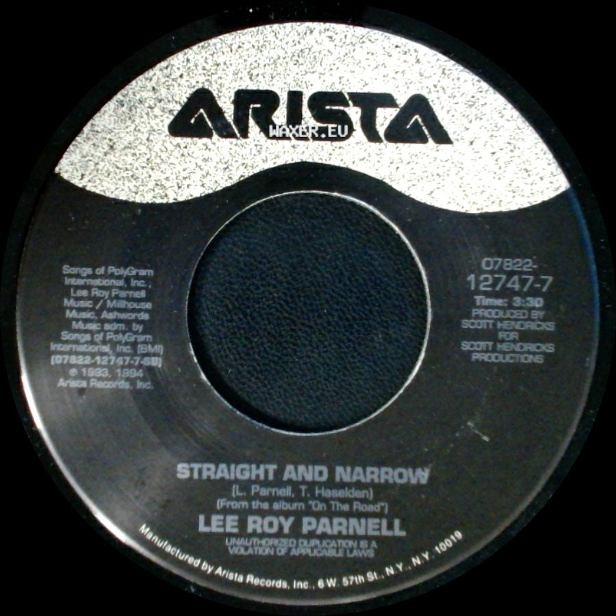 Lee Roy Parnell - Straight And Narrow / The Power Of Love side A