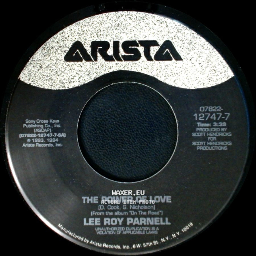 Lee Roy Parnell - The Power Of Love / Straight And Narrow side A