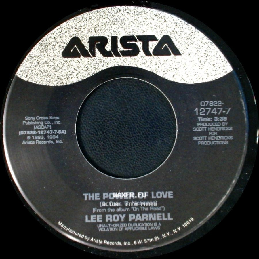 Lee Roy Parnell - The Power Of Love / Straight And Narrow side A