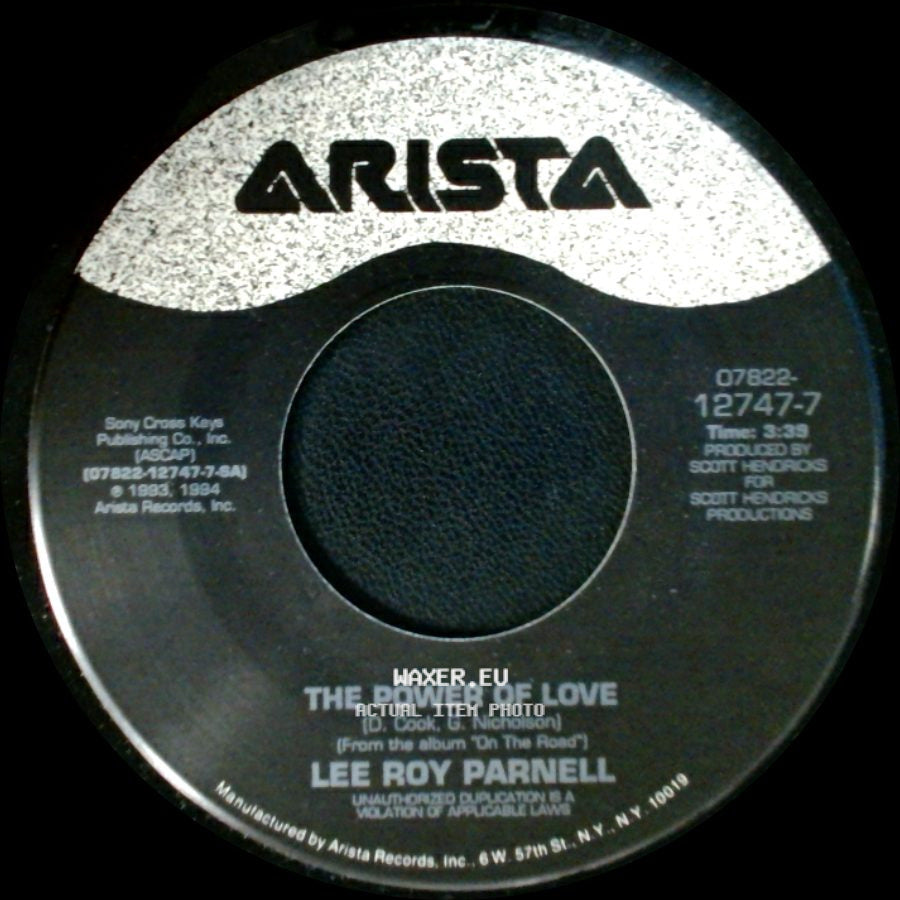 Lee Roy Parnell - The Power Of Love / Straight And Narrow side A