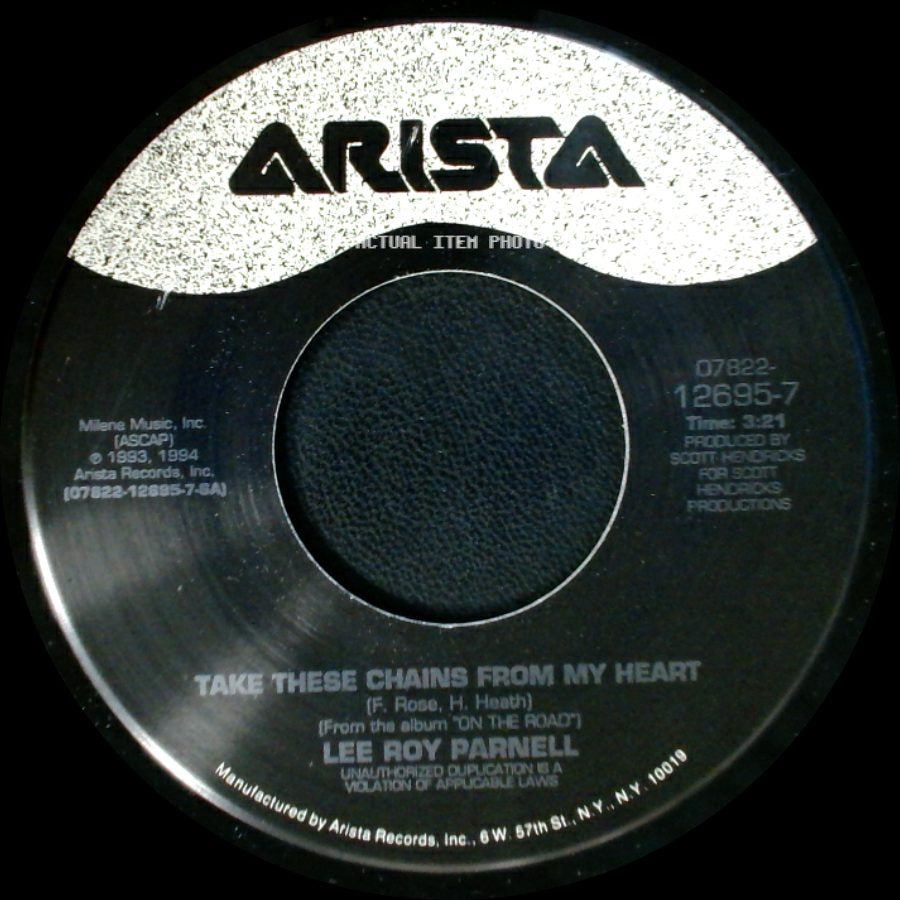 Lee Roy Parnell - Straight Shooter / Take These Chains From My Heart side B
