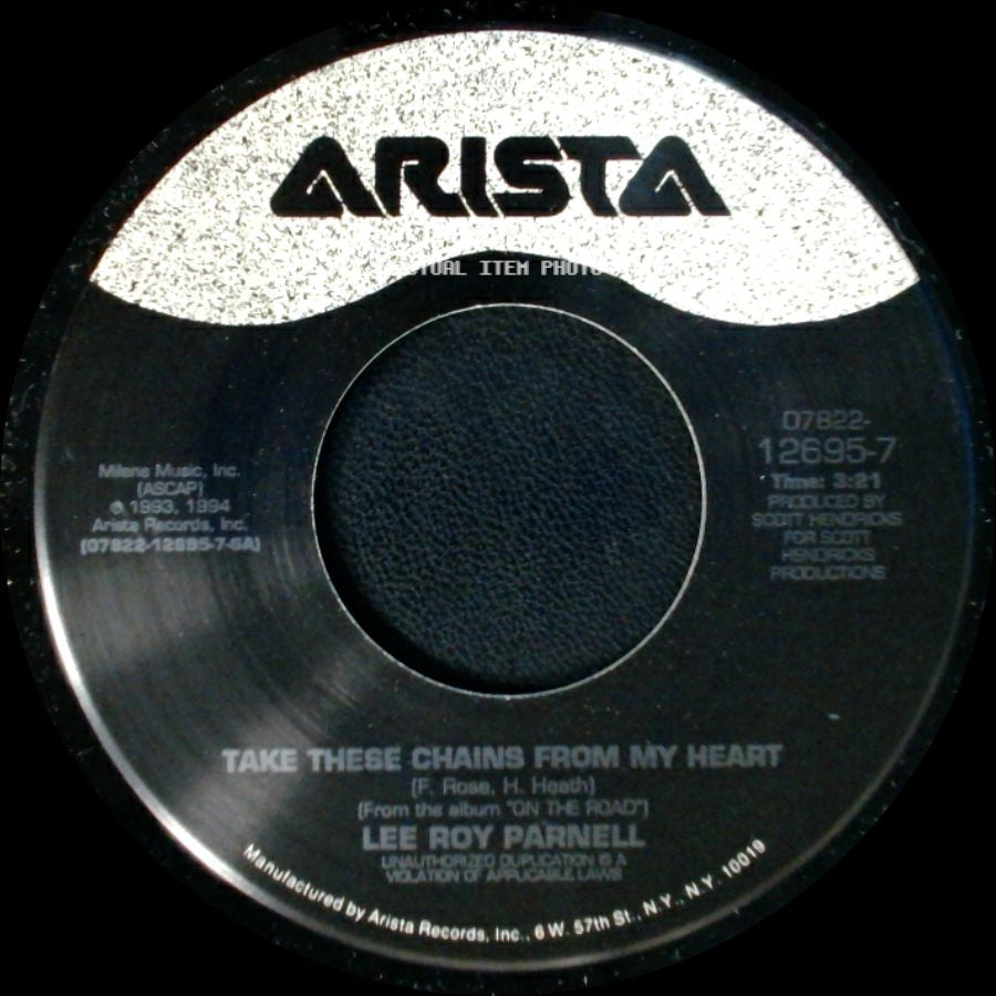 Lee Roy Parnell - Straight Shooter / Take These Chains From My Heart side B