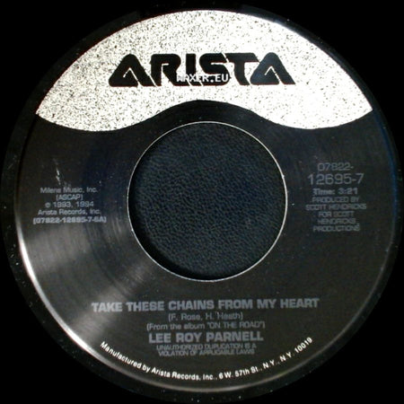 Lee Roy Parnell - Straight Shooter / Take These Chains From My Heart side B
