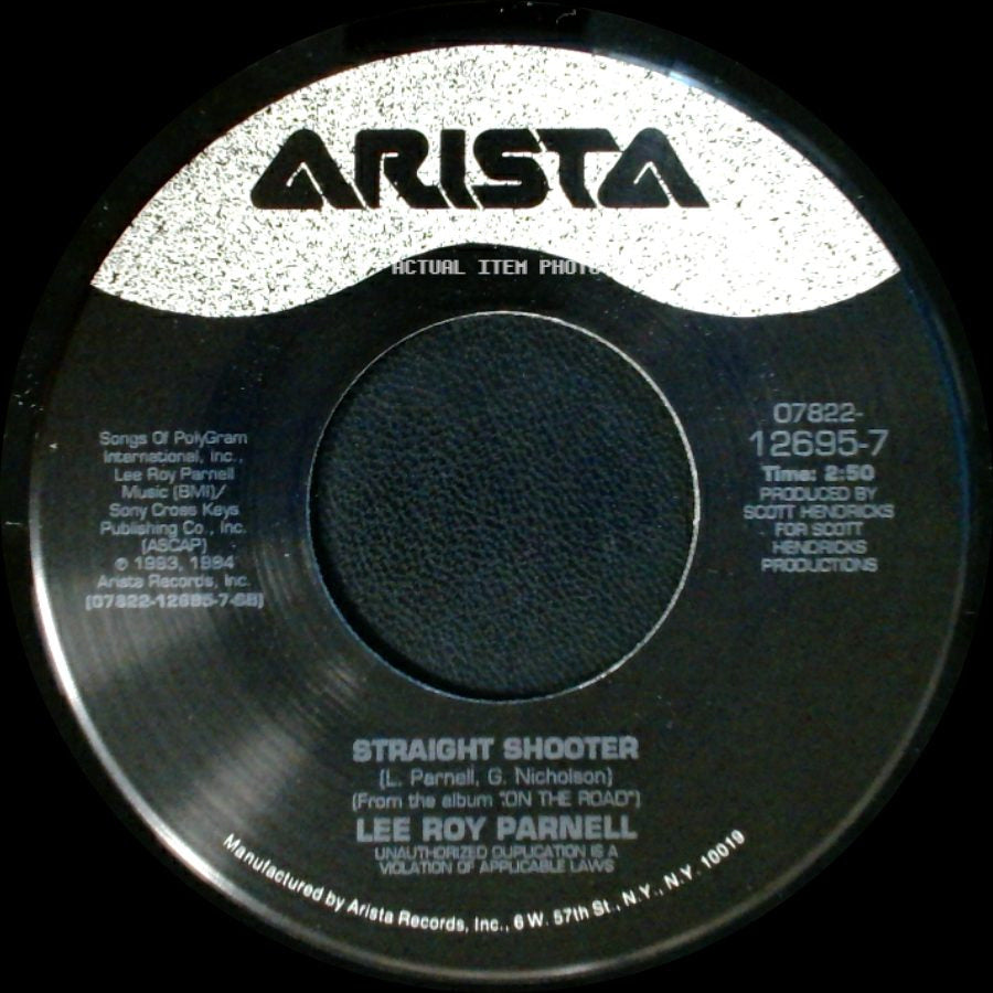 Lee Roy Parnell - Straight Shooter / Take These Chains From My Heart side A