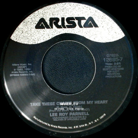 Lee Roy Parnell - Straight Shooter / Take These Chains From My Heart side B