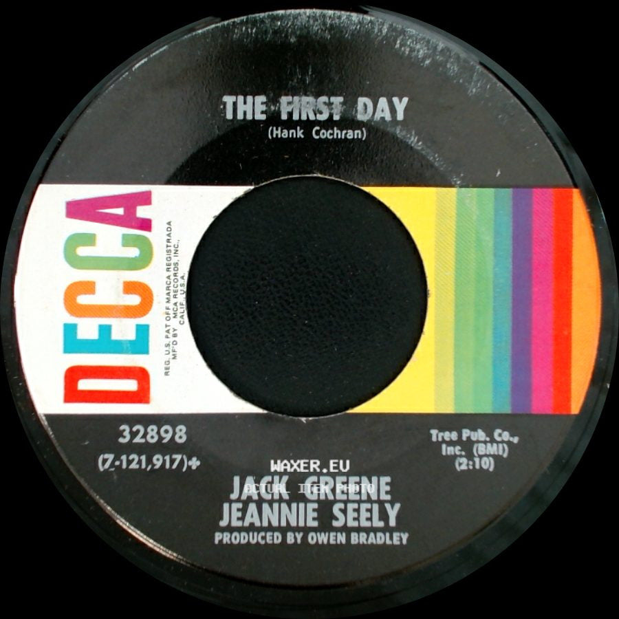 Jack Greene Jeannie Seely - Much Oblige / The First Day side B