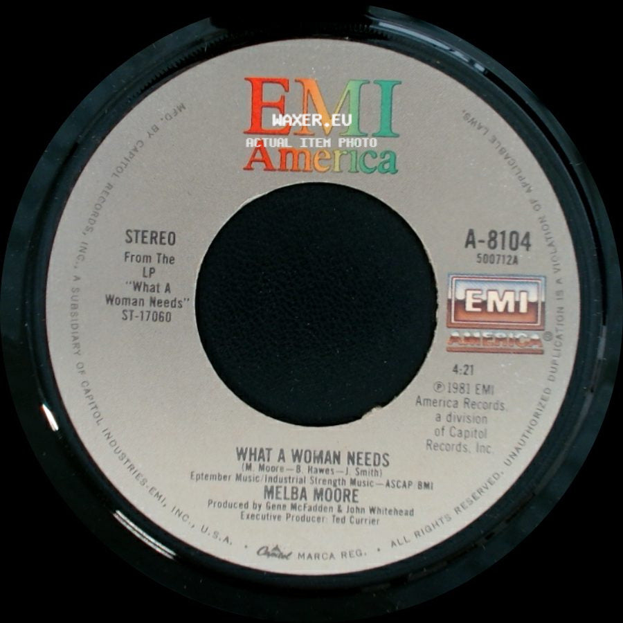 Melba Moore - What A Woman Needs / Let's Stand Together side A