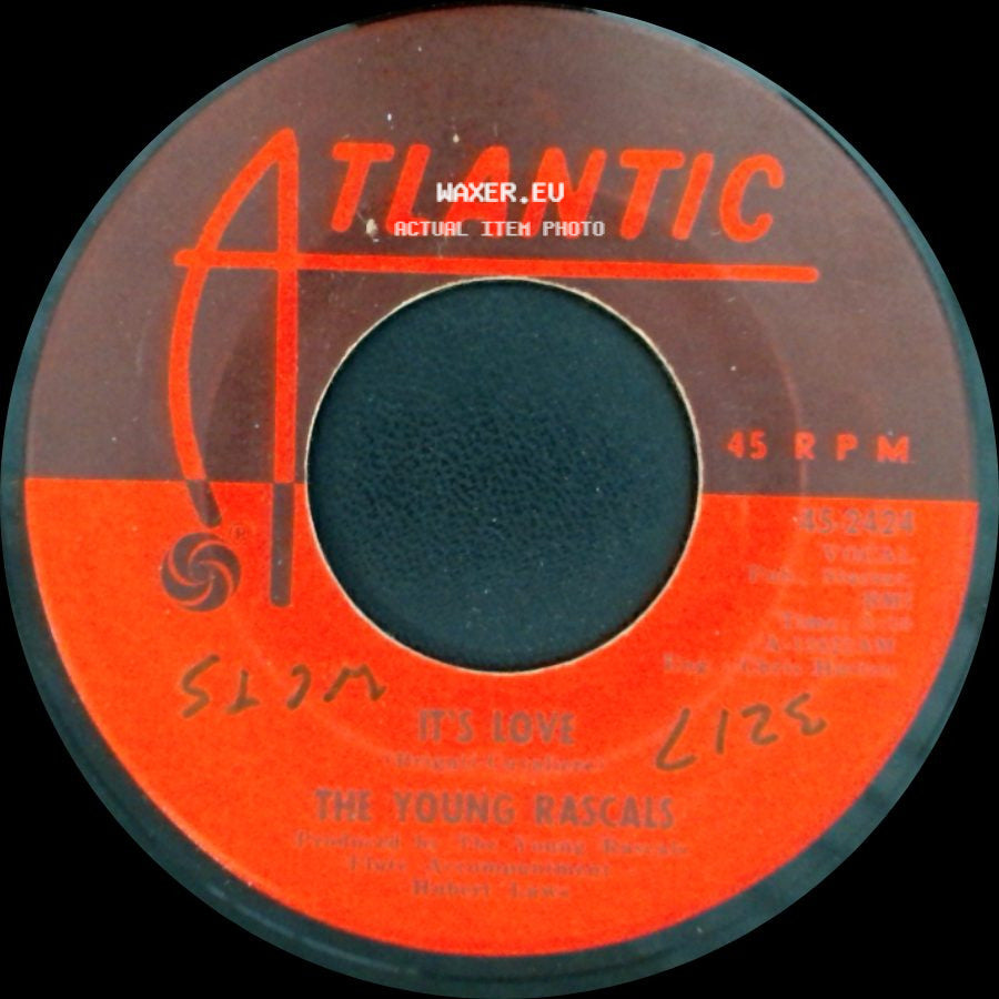 The Young Rascals - It's Love / A Girl Like You side A