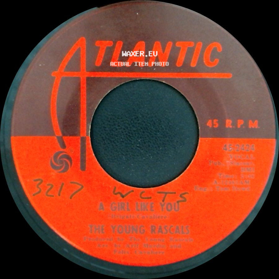 The Young Rascals - It's Love / A Girl Like You side B