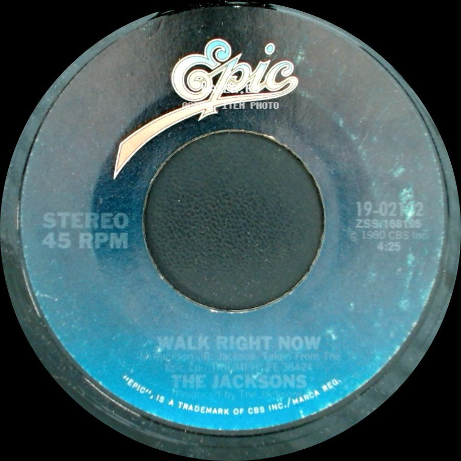 The Jacksons - Walk Right Now / Your Ways side A