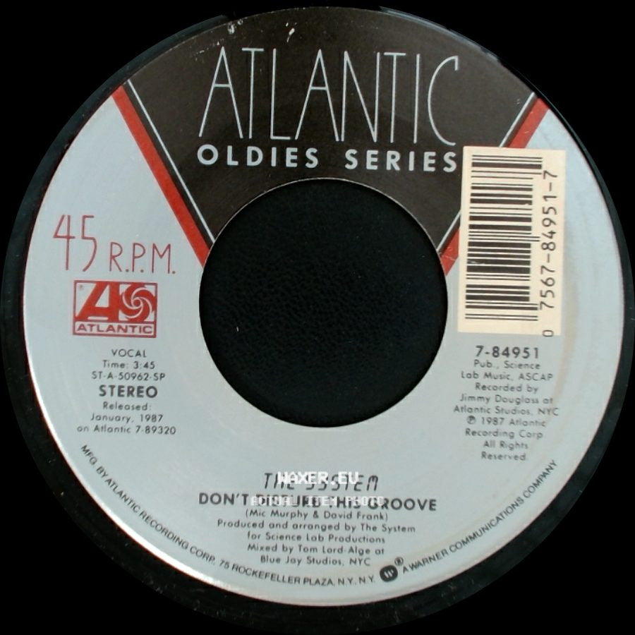 Company B / The System - Fascinated / Don't Disturb This Groove side B
