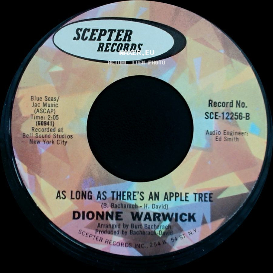 Dionne Warwick - As Long As There's An Apple Tree / Odds And Ends side A
