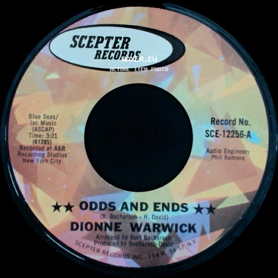 Dionne Warwick - As Long As There's An Apple Tree / Odds And Ends side B