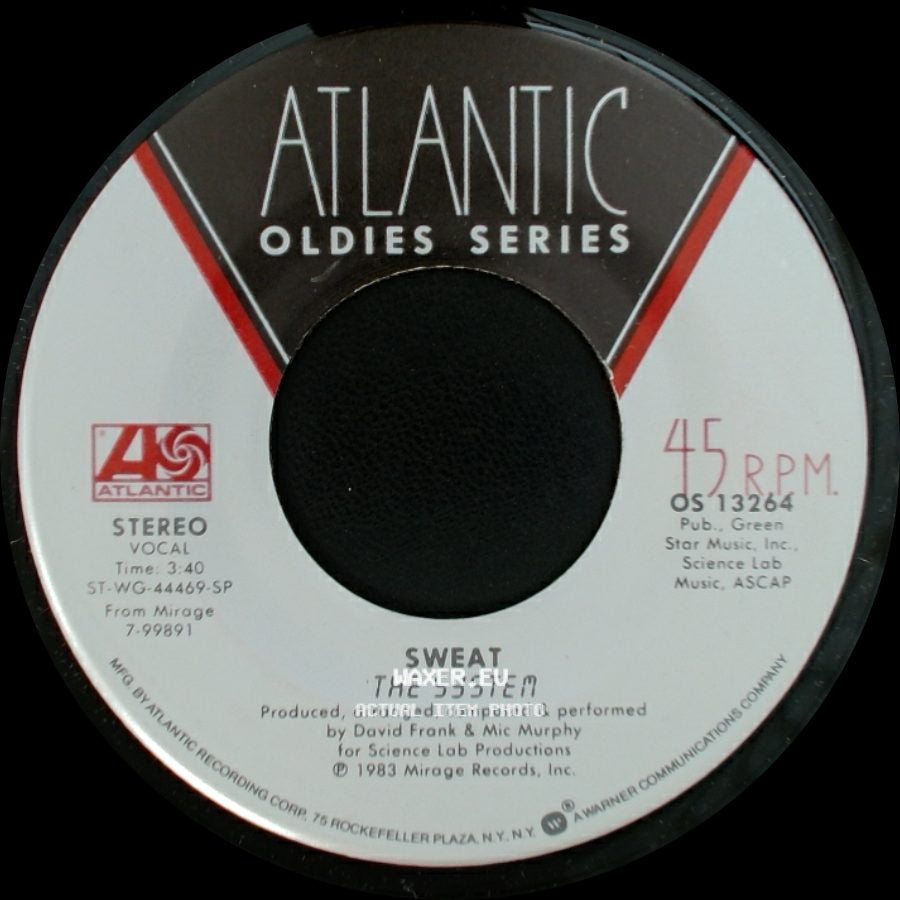 The System - Sweat / You Are In My System side A