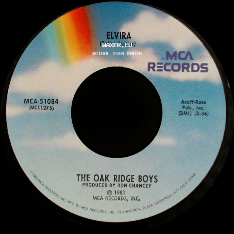 The Oak Ridge Boys - Elvira / A Woman Like You side A