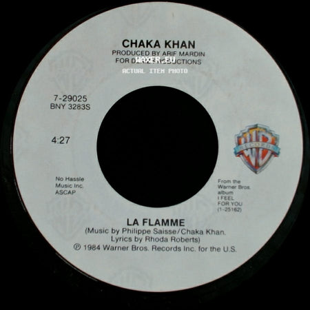 Chaka Khan - La Flamme / Through The Fire side A