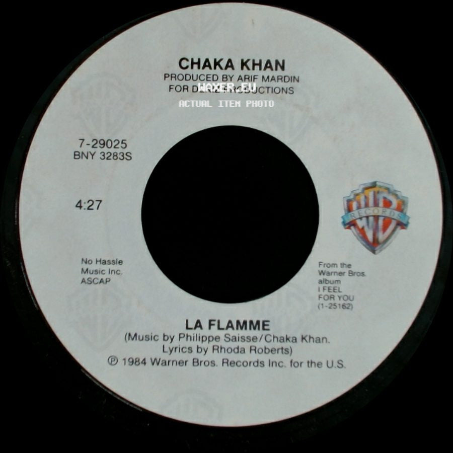 Chaka Khan - La Flamme / Through The Fire side A