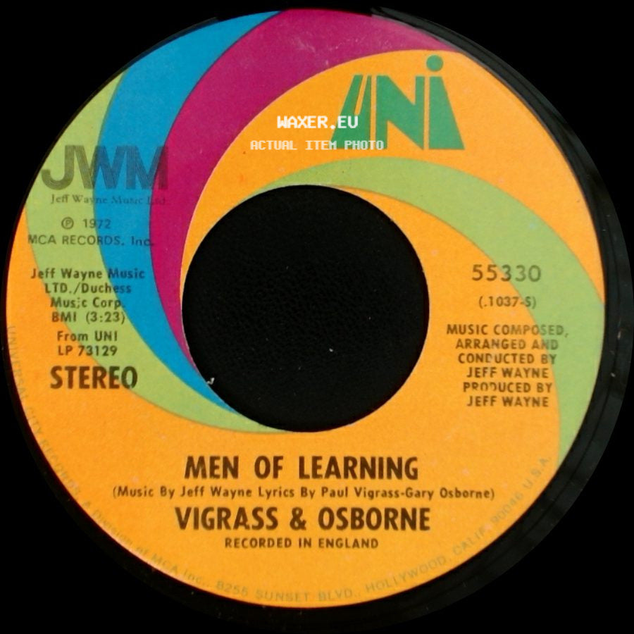 Vigrass & Osborne - Forever Autumn / Men Of Learning side B