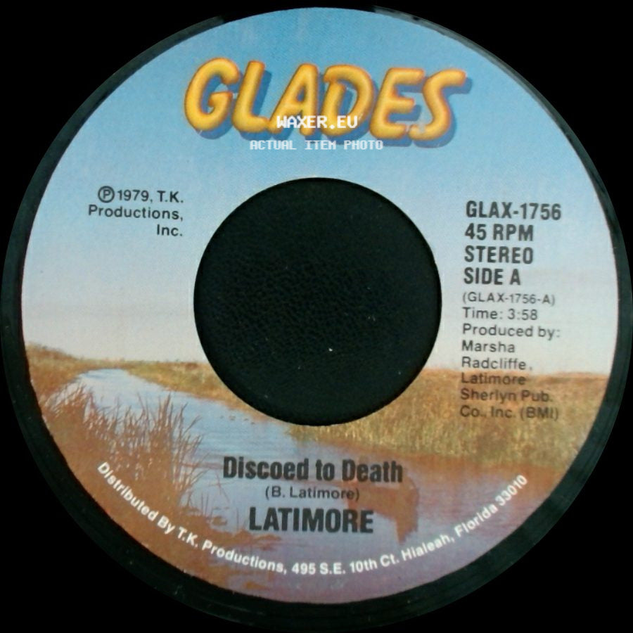 Latimore - Discoed To Death / Just One Step side A