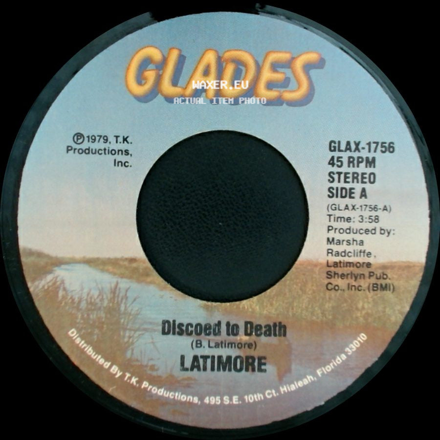 Latimore - Discoed To Death / Just One Step side A