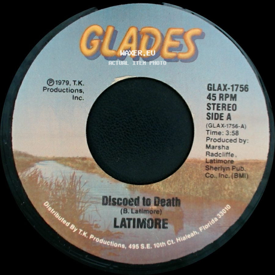 Latimore - Discoed To Death / Just One Step side A
