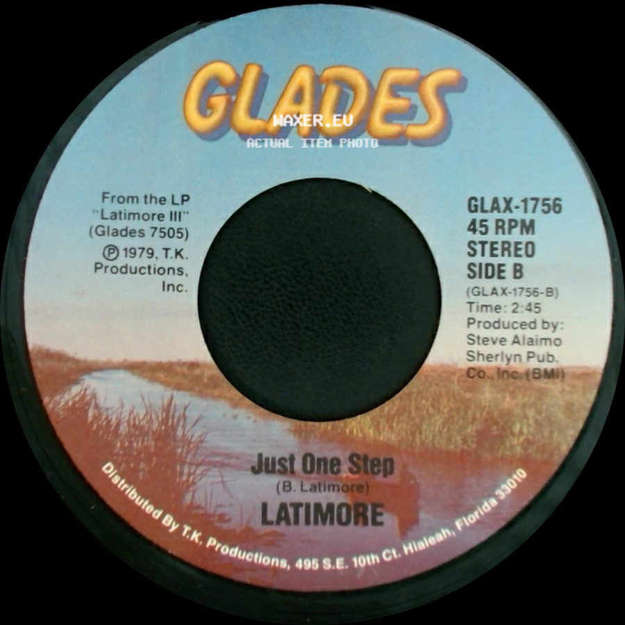 Latimore - Discoed To Death / Just One Step side B