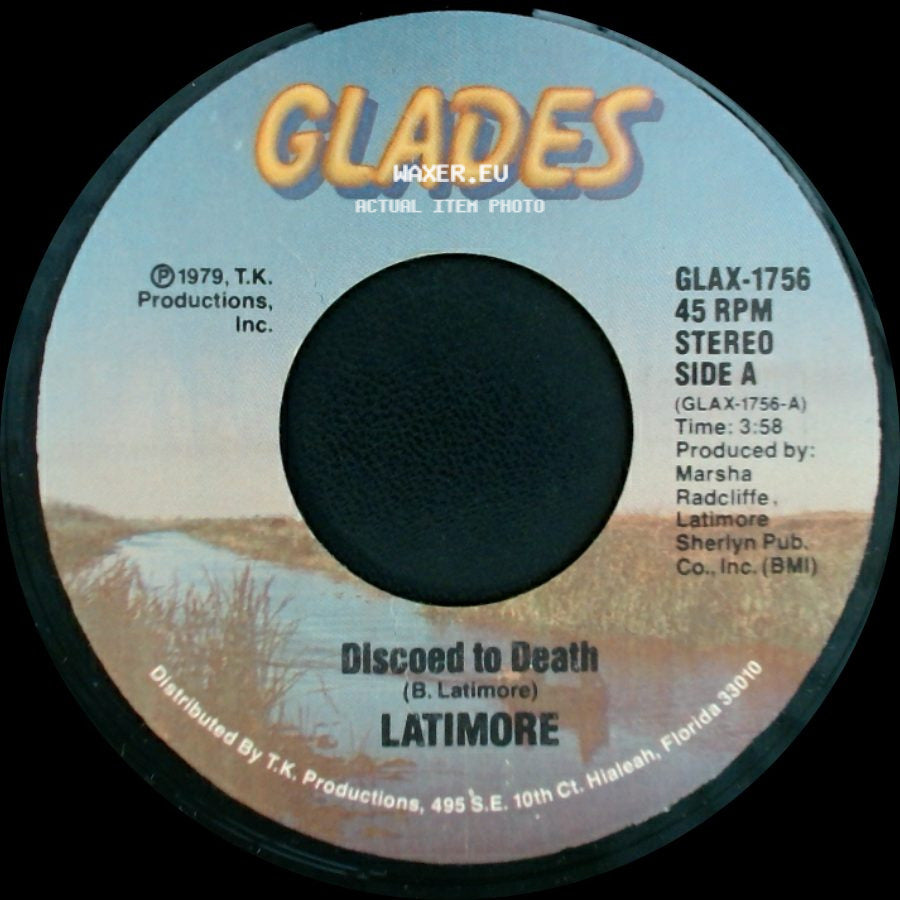 Latimore - Discoed To Death / Just One Step side A