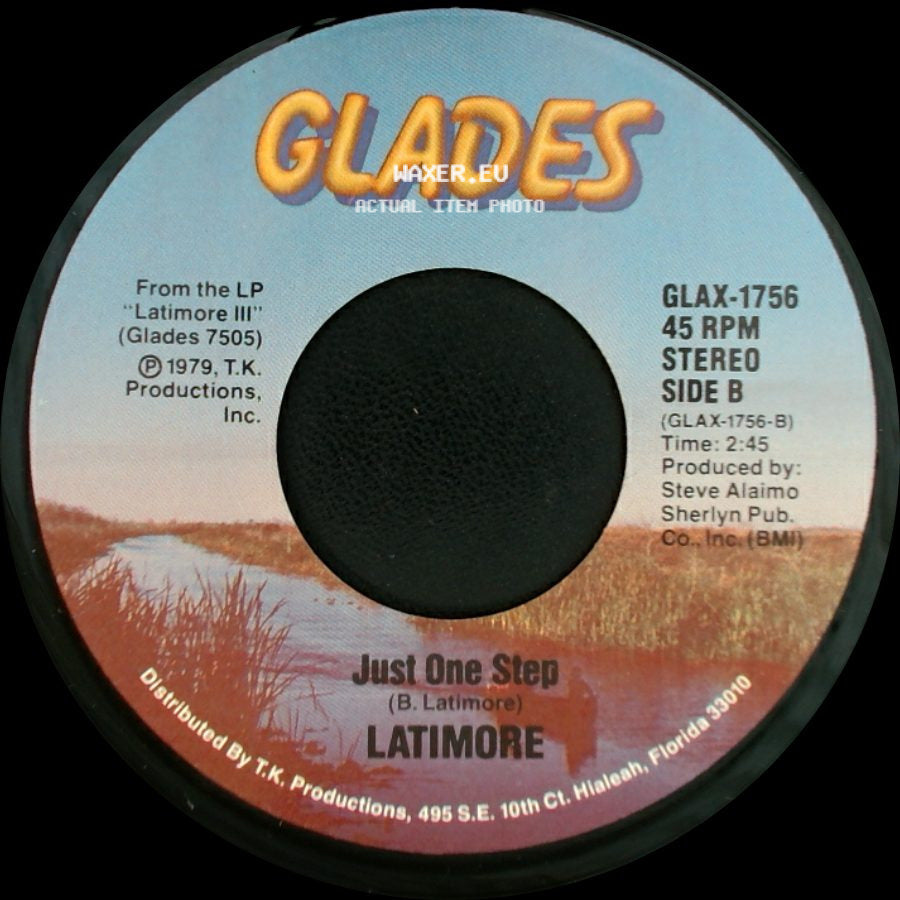 Latimore - Discoed To Death / Just One Step side B