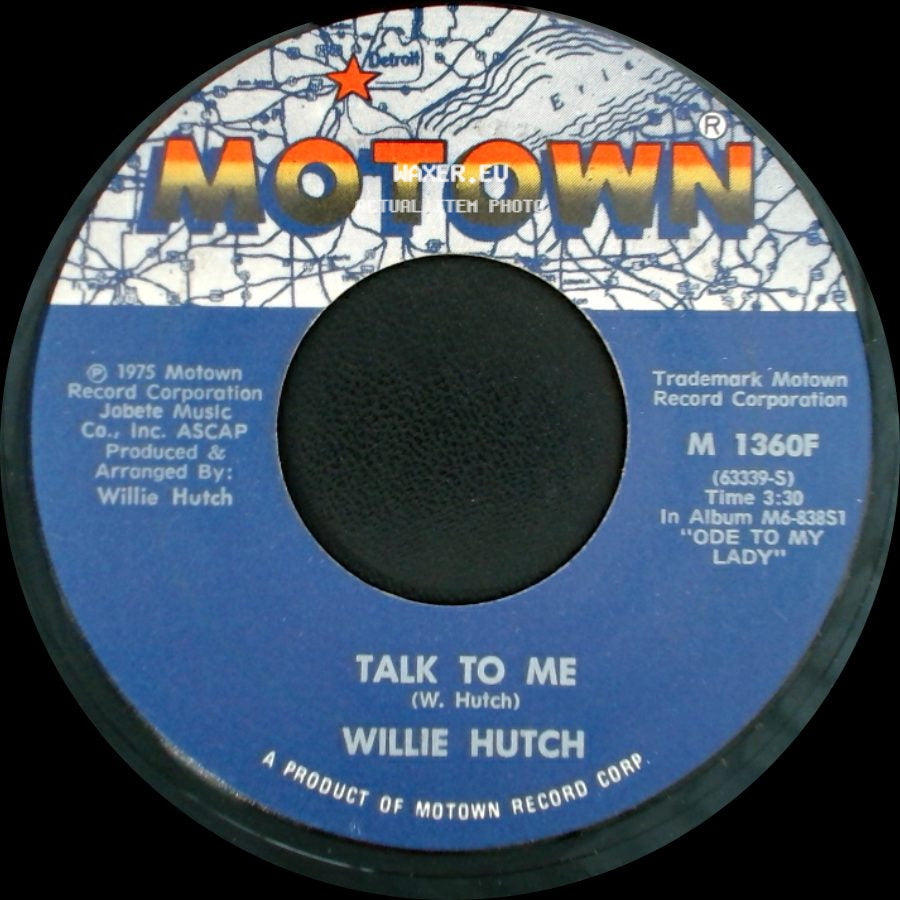 Willie Hutch - Talk To Me / Love Power side A
