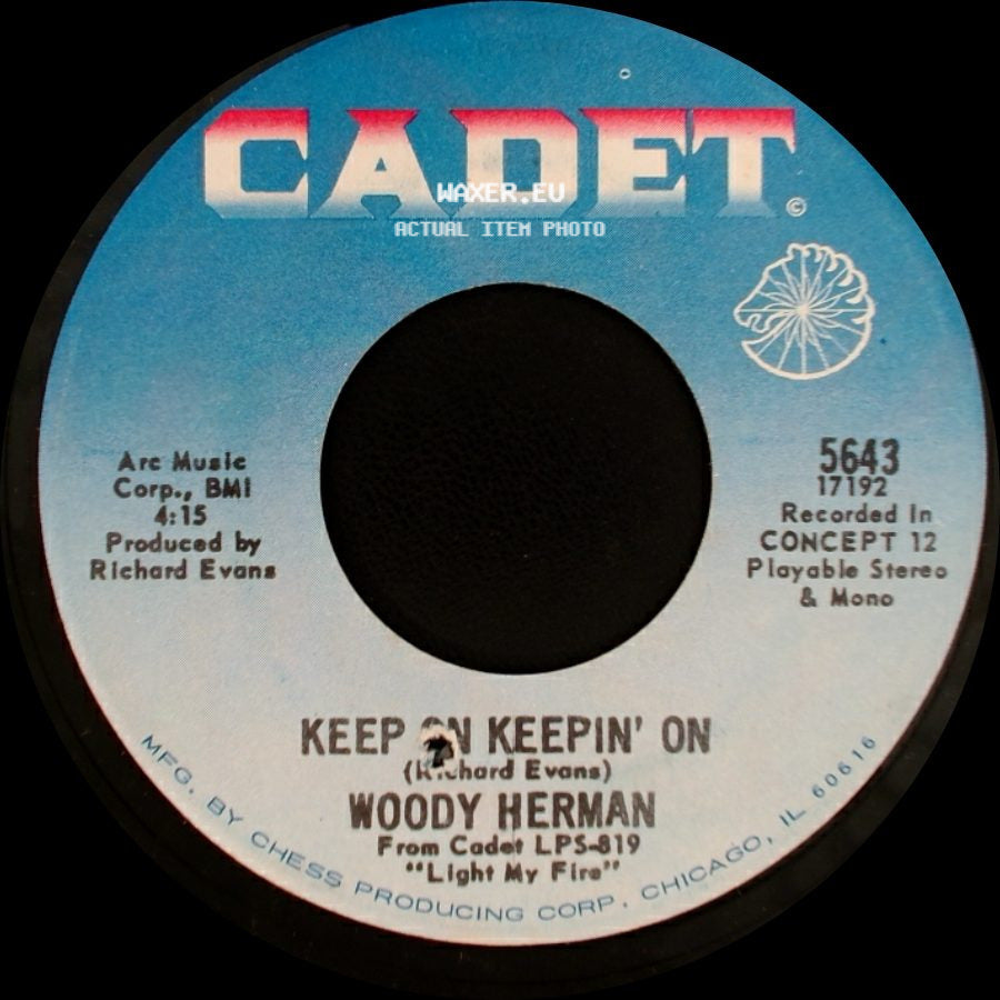 Woody Herman - Pontieo / Keep On Keepin' On side B