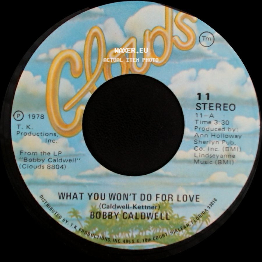 Bobby Caldwell - What You Won't Do For Love / What You Won't Do For Love side A