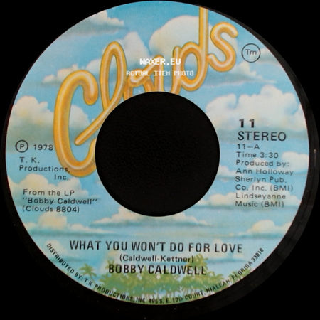 Bobby Caldwell - What You Won't Do For Love / What You Won't Do For Love side B