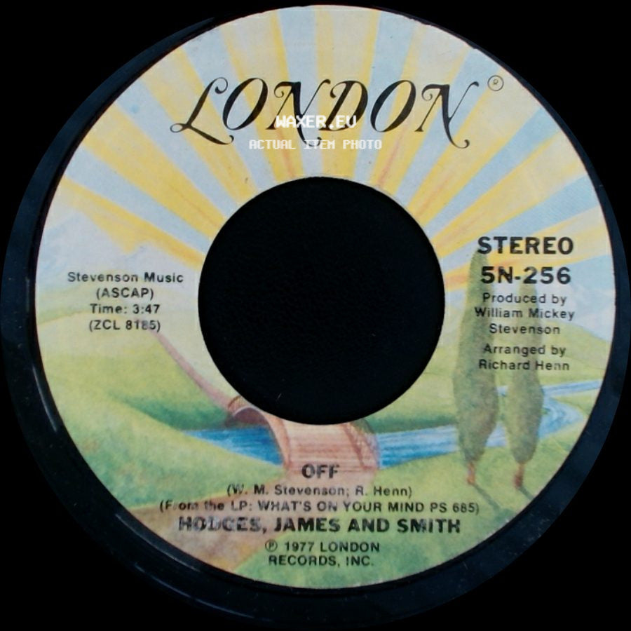 Hodges, James And Smith - Off / Since I Fell For You / I'm Falling In Love side A