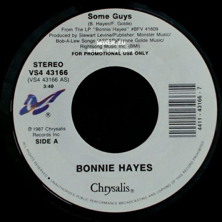 Bonnie Hayes - Some Guys / Some Guys side B