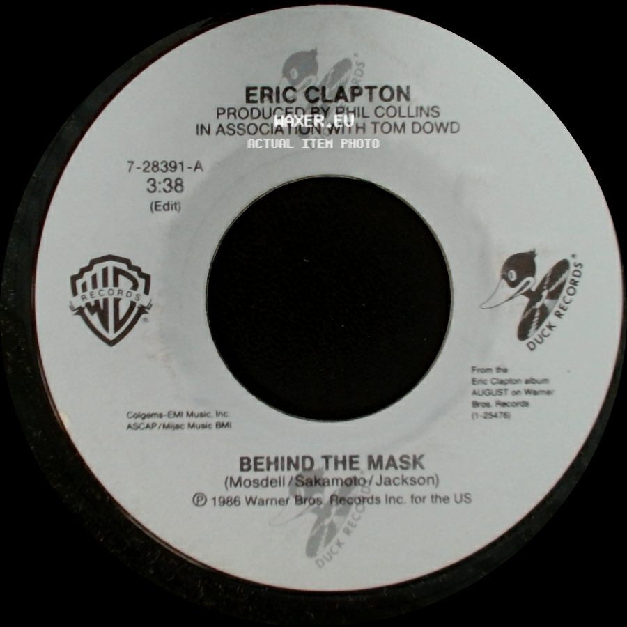 Eric Clapton - Behind The Mask / Grand Illusion side A