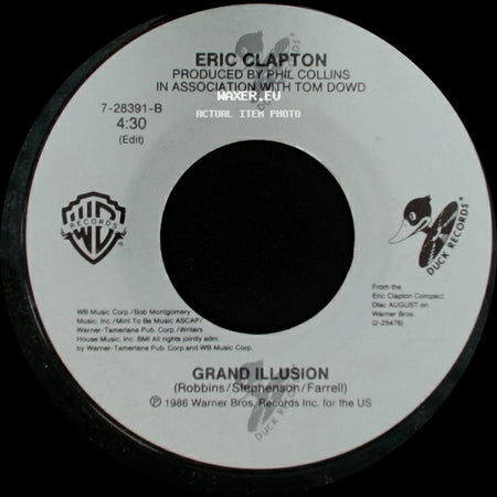 Eric Clapton - Behind The Mask / Grand Illusion side B
