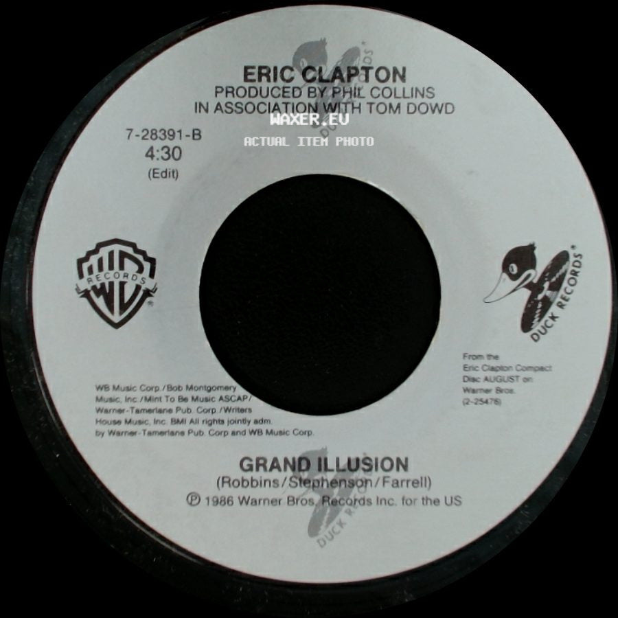 Eric Clapton - Behind The Mask / Grand Illusion side B